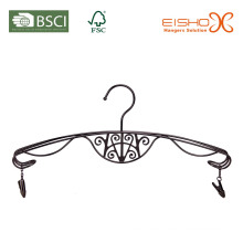 Elegantes Metall Dessous Hanger mit Zinn Finishing